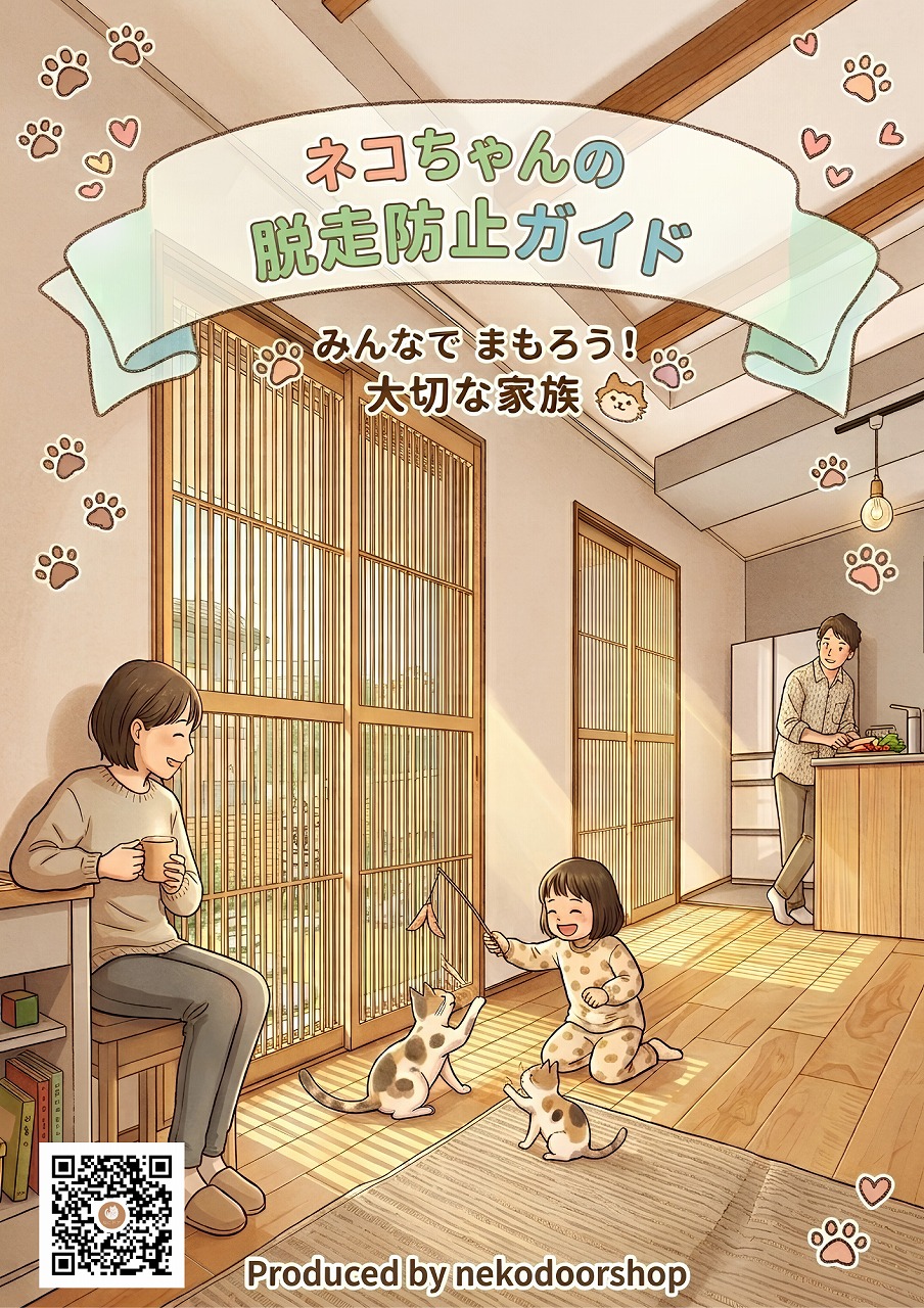 脱走防止ガイド 無料配布