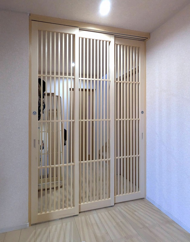 人気の3枚引き戸